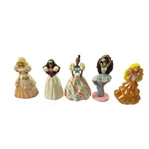 Vintage Lot Of 5 McDonald’s 1991 & 1992 Barbies Toys 4”